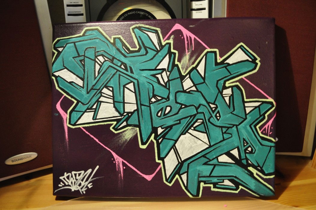 Graffiti Artwork in Rathenow  - Photo by ROZE - Roze