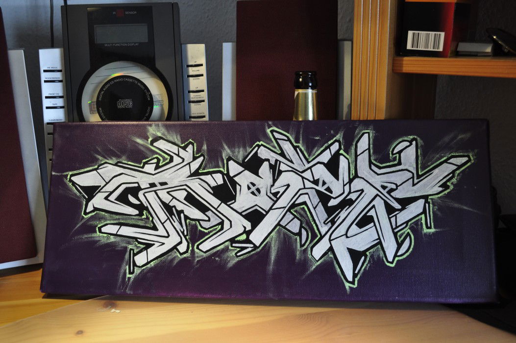 Graffiti Artwork in Rathenow  - Photo by ROZE - Roze