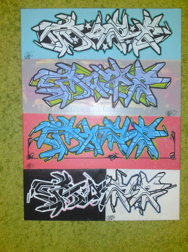 Graffiti Sketch in Rathenow  - Photo by ROZE - Roze