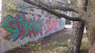 Graffiti Wall in Rathenow  - Photo by ROZE - Roze