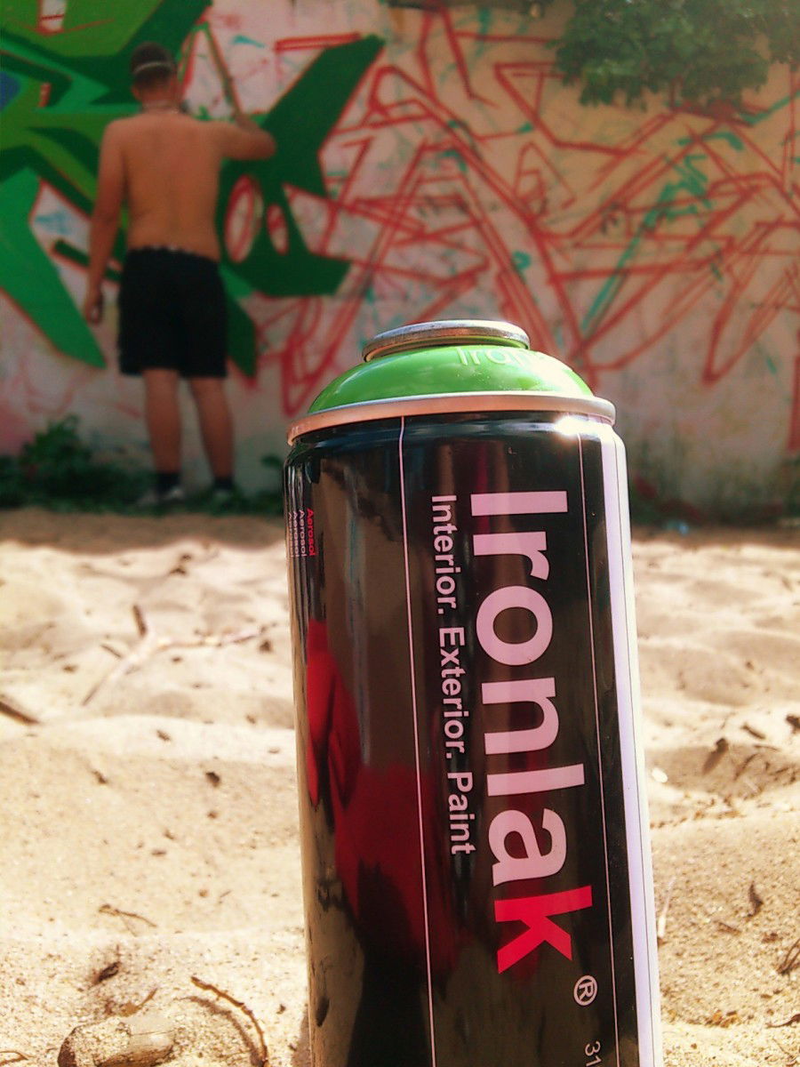 Graffiti Artwork in Rathenow  - Photo by ROZE - Roze, Ironlak