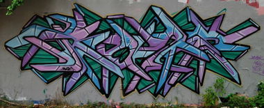 Graffiti Wall in Rathenow - Photo by ROZE - Roze (2013)
