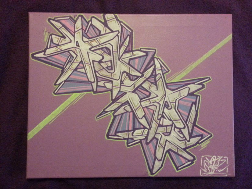 Graffiti Sketch - Photo by ROZE - Roze, Adler (2013)