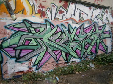 Graffiti Wall - Photo by ROZE - Roze, Fakt (2013)