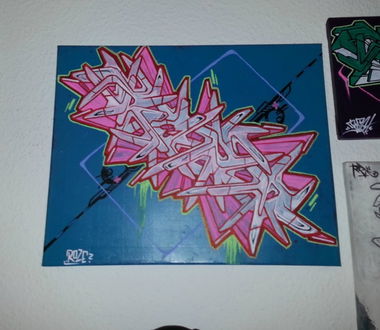 Graffiti Artwork - Photo by ROZE