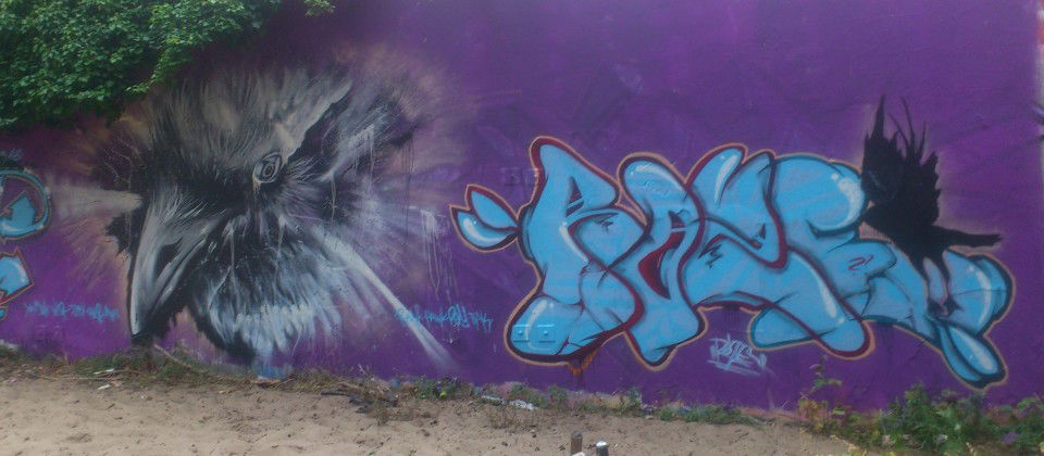 Graffiti Wall - Photo by ROZE - Roze, Keis (2013)