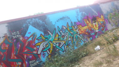 Graffiti Wall - Photo by ROZE