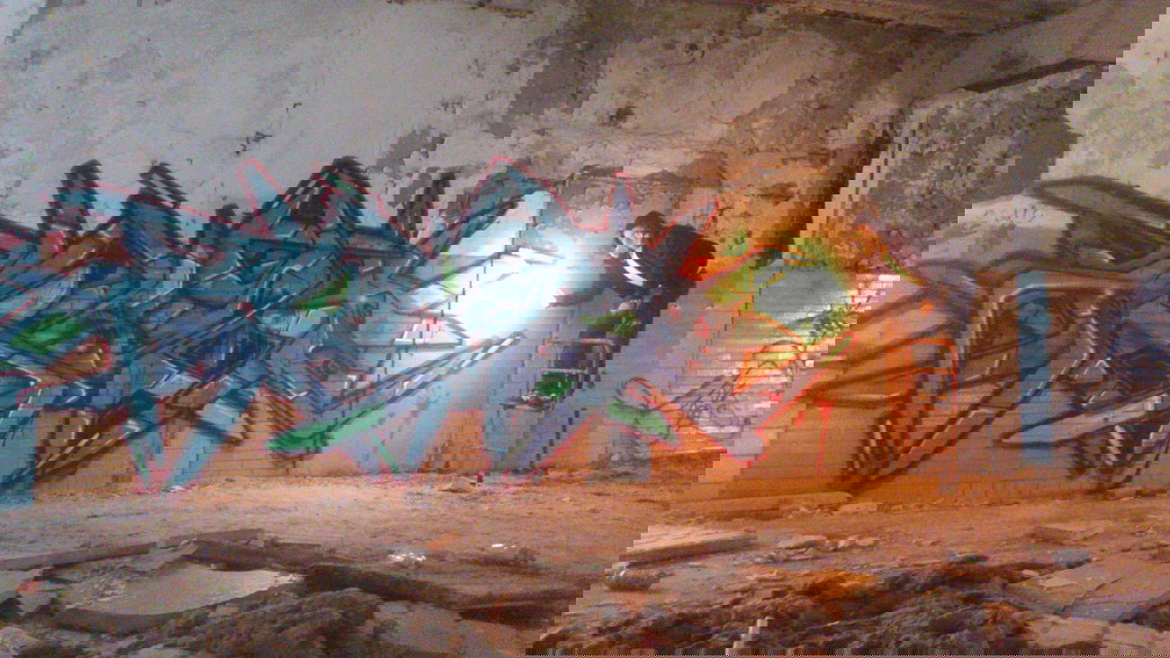 Graffiti Wall - Photo by ROZE - Roze, Hide (2013)