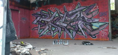 Graffiti Wall - Photo by ROZE - Roze, Fakt, Many (2013)