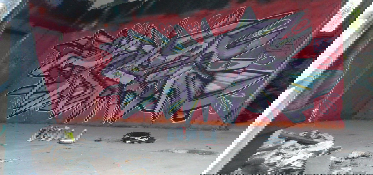 Graffiti Wall - Photo by ROZE - Roze, Fakt, Many (2013)