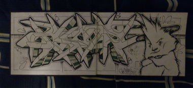 Graffiti Wall - Photo by ROZE (2013)