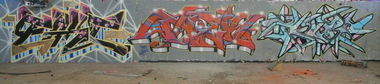 Graffiti Wall - Photo by ROZE - Fakt, Thek, Roze (2013)