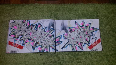 Graffiti Sketch - Photo by ROZE - Roze, Ego (2014)