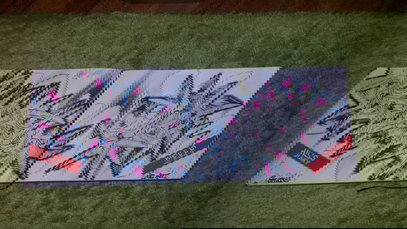 Graffiti Sketch - Photo by ROZE - Roze, Ego (2014)