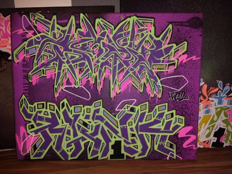 Graffiti Wall - Photo by ROZE - Roze, Rank, Ahs (2014)