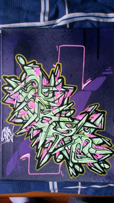 Graffiti Sketch - Photo by ROZE - Roze, Ahs, Alcoholics (2014)