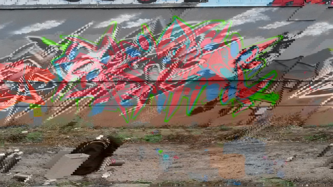 Graffiti Wall - Photo by ROZE - Roze, Vier, Thek (2014)