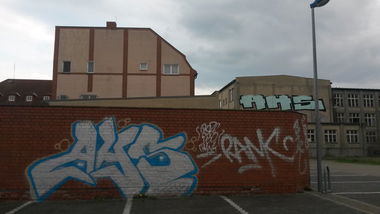 Graffiti Wall - Photo by ROZE - AHS, Roze, Ego (2014)