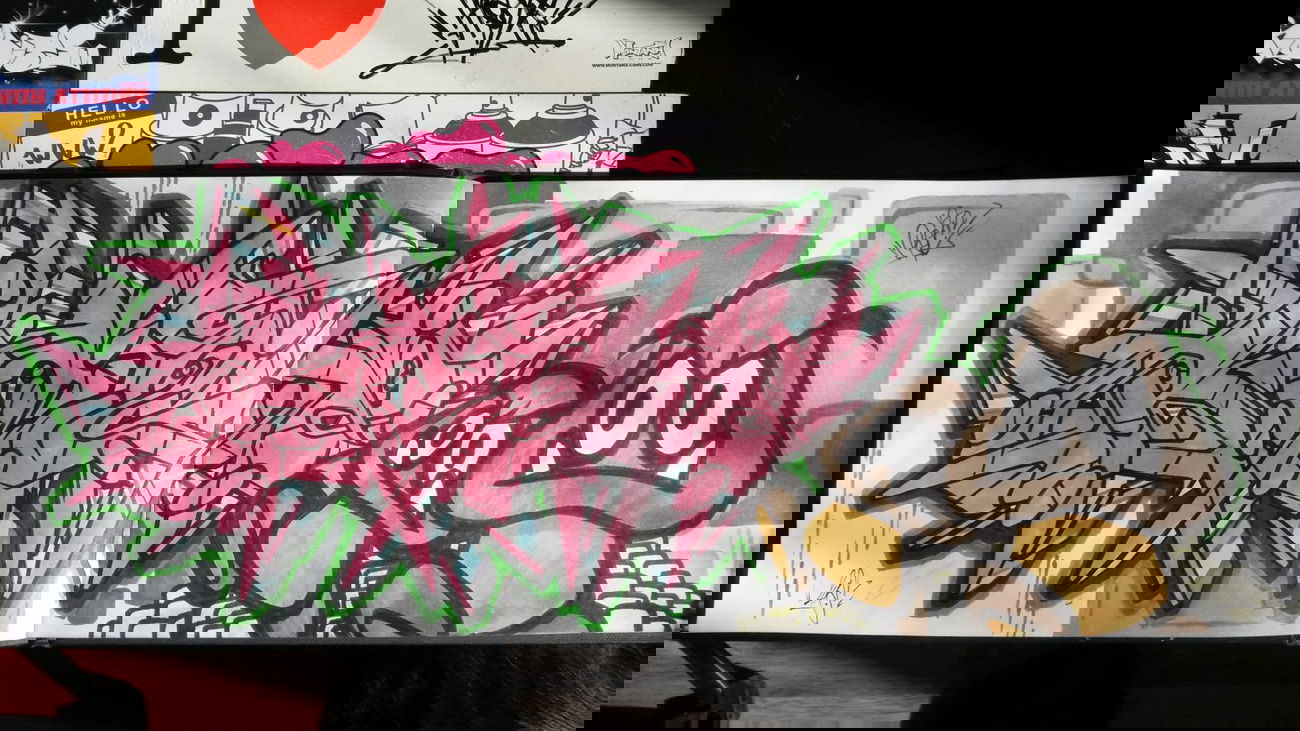 Graffiti Sketch - Photo by ROZE - Roze, Ahs (2014)