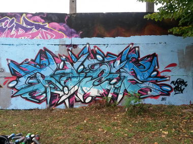 Graffiti Wall - Photo by ROZE - Roze (2014)