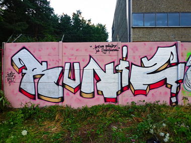 Graffiti Wall - Photo by RUNIZ - runiz, poland (2014)