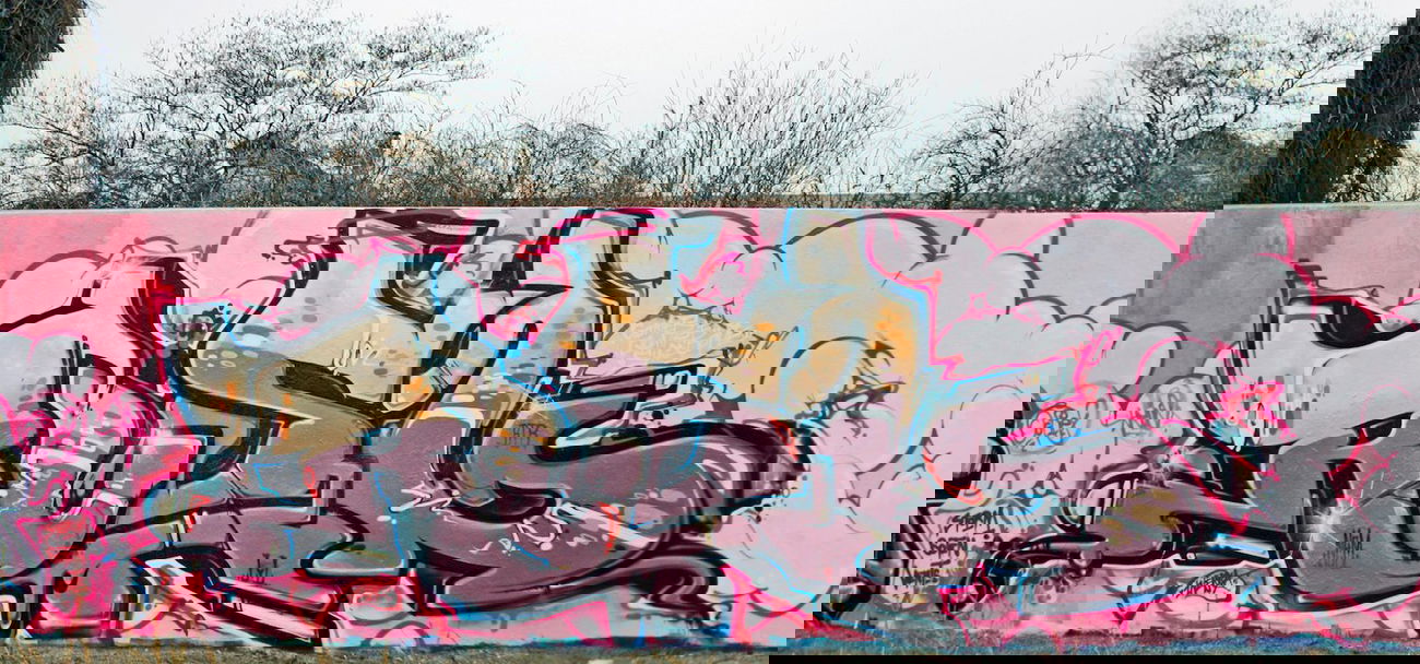 Graffiti Wall in Villeurbanne - Photo by RUSL - rusl, reso, ogre (2009)