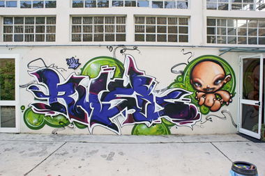 Graffiti Wall - Photo by RUSL