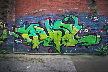 Graffiti Wall in Belgrade - Photo by RUSL - rusl, belgrad, Serbien (2010)