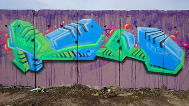 Graffiti Wall - Photo by RaZon0N3