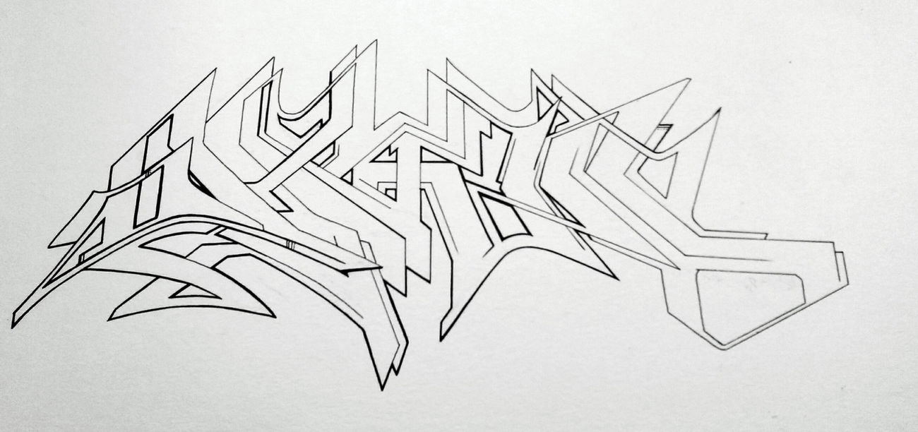 Graffiti Sketch - Photo by RaZon0N3