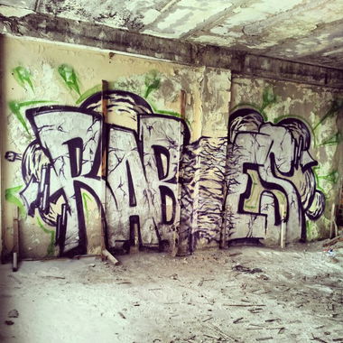 Graffiti Wall - Photo by Rabesone - russia, winter, cold (2012)