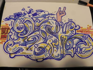 Graffiti Sketch - Photo by Racoon57