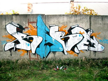 Graffiti Wall in Belarus - Photo by RaeRD - RD, RaeRD