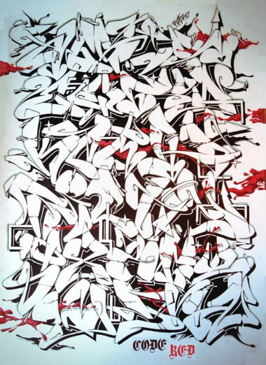 Graffiti Sketch in Belarus - Photo by RaeRD - Raerd, rd, codered (2013)