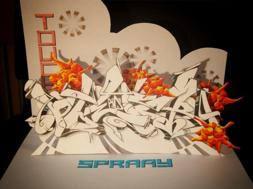 Graffiti Sketch - Photo by RaeRD - RaeRD, RD, power (2013)