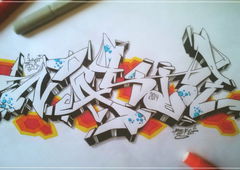 Graffiti Sketch - Photo by RaeRD - RaeRD (2014)