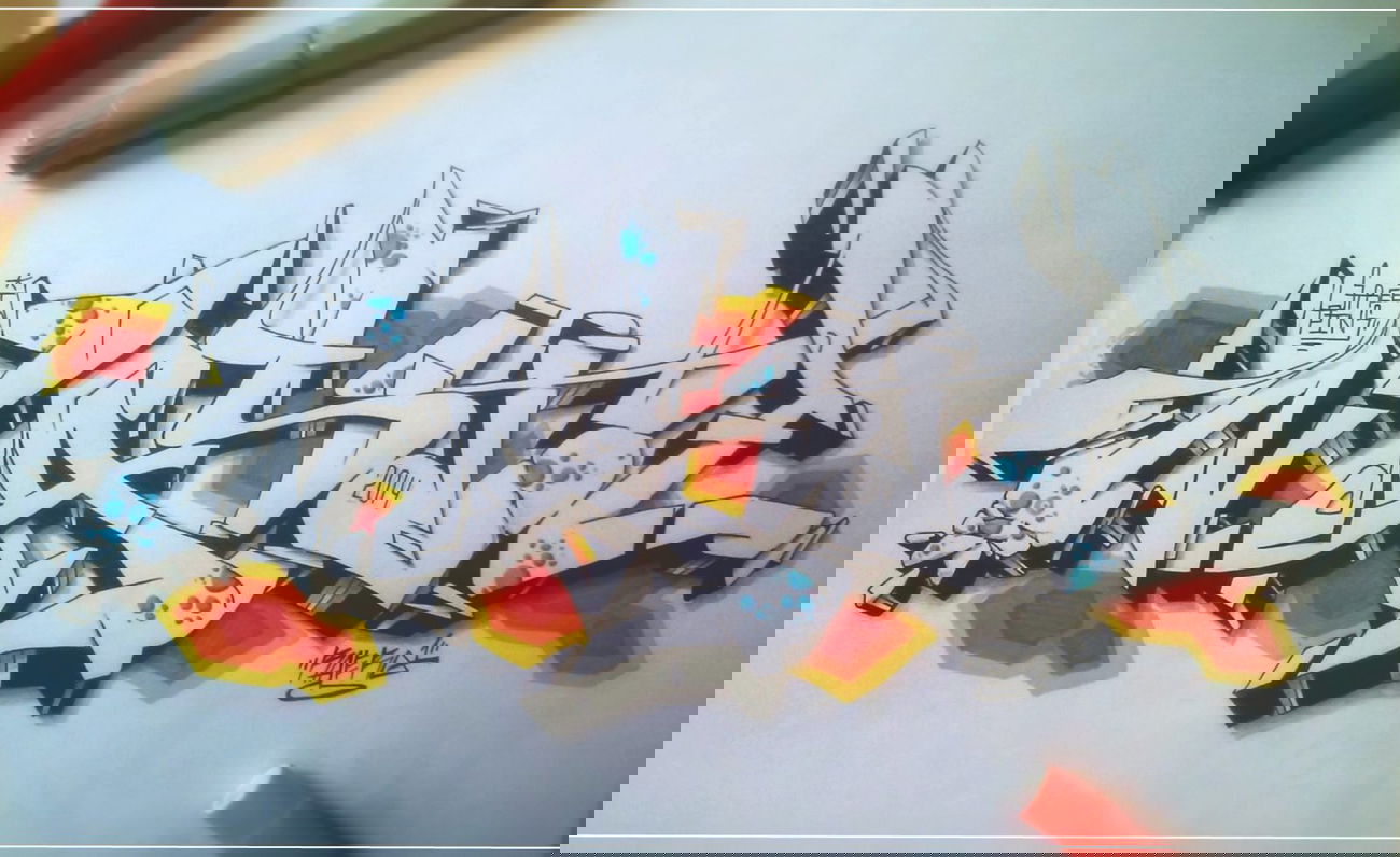 Graffiti Sketch - Photo by RaeRD - RaeRD (2014)