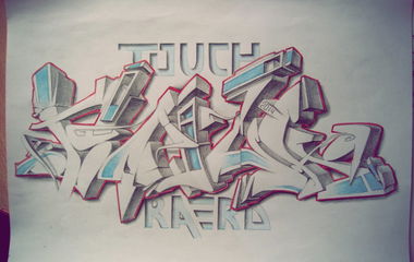 Graffiti Sketch - Photo by RaeRD - Battle, Touch, RaeRD