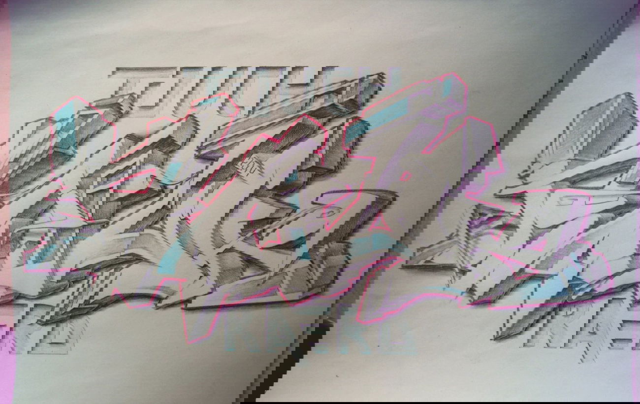 Graffiti Sketch - Photo by RaeRD - Battle, Touch, RaeRD