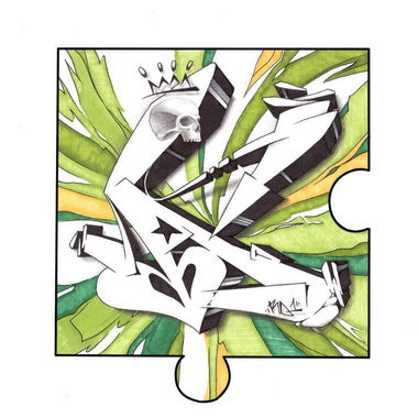 Graffiti Sketch in Минск - Photo by RaeRD - RaeRD, Latter, A (2016)