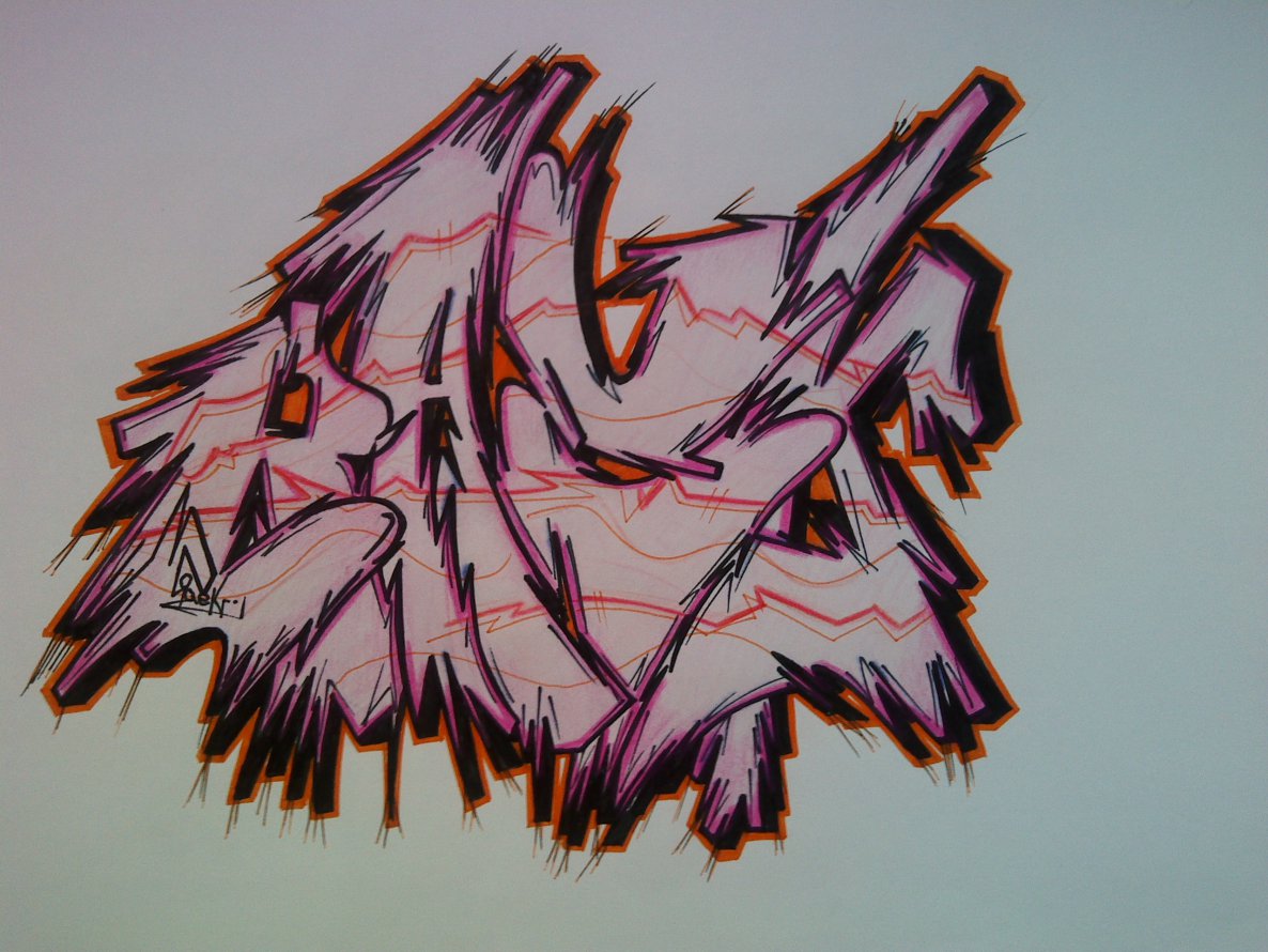 Graffiti Wall - Photo by Raek1