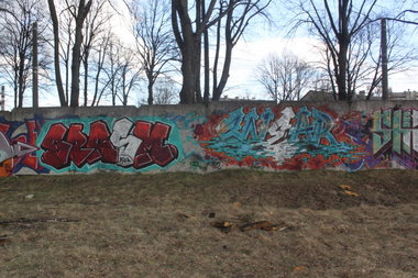 Graffiti Wall - Photo by Raen_Snearski - snear, spasm, riga (2014)