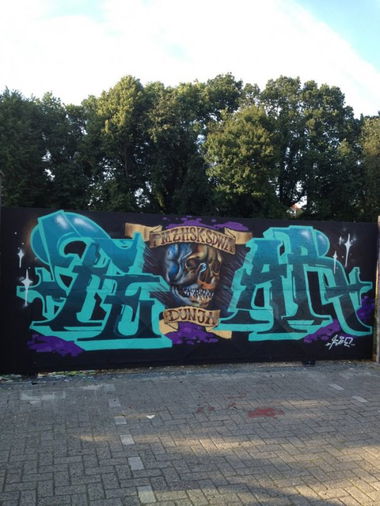 Graffiti Wall - Photo by RafeOne (2013)