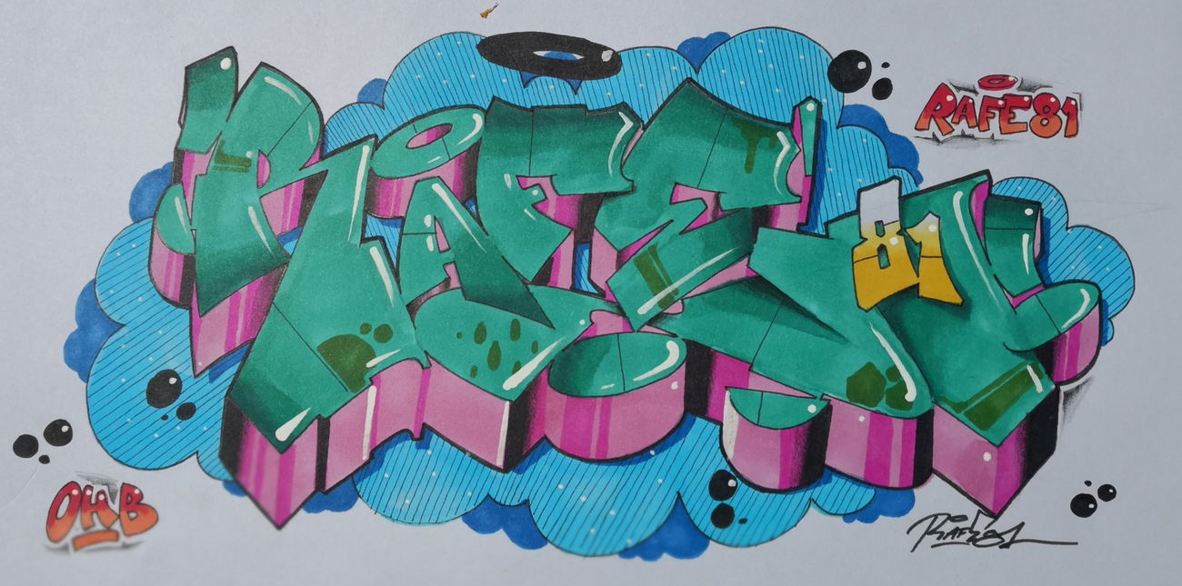 Graffiti Sketch - Photo by RafeOnePmz