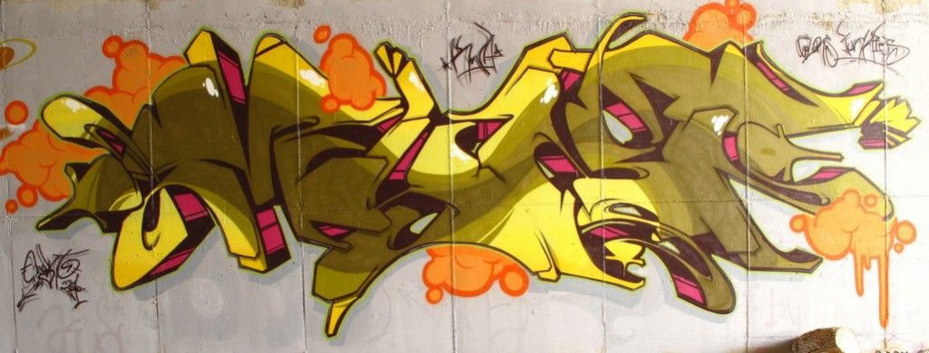 Graffiti Wall in Liege - Photo by Rafza5 - Mynt