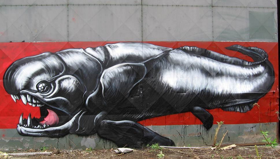 Graffiti Street Art in Bruxelles - Photo by Rafza5 - Roa