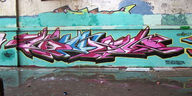 Graffiti Wall in Bruxelles - Photo by Rafza5 - Yoda