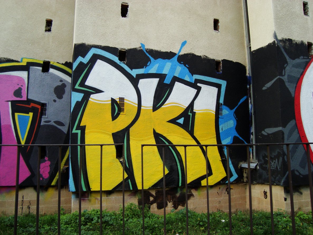 Graffiti Wall - Photo by Rain1 - PKI (2013)