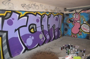 Graffiti Wall - Photo by Rain1 - rain (2014)