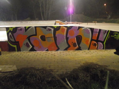 Graffiti Wall in Bazhong - Photo by Rain1 - rain (2014)